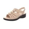 Donna Andrea Damen-Sandalette Beige