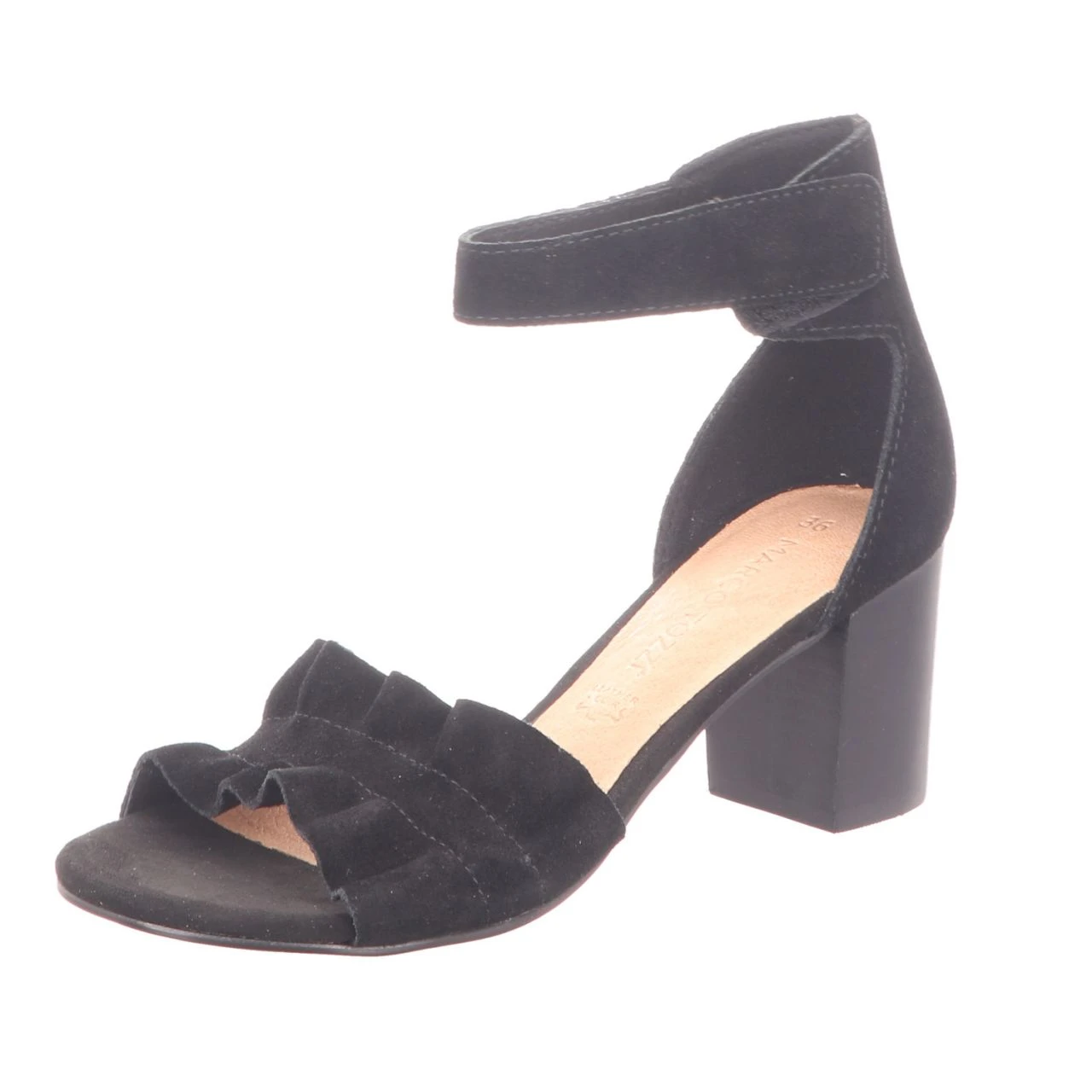 MARCO TOZZI Damen-Sandalette Schwarz 1 MARCO TOZZI Damen-Sandalette Schwarz