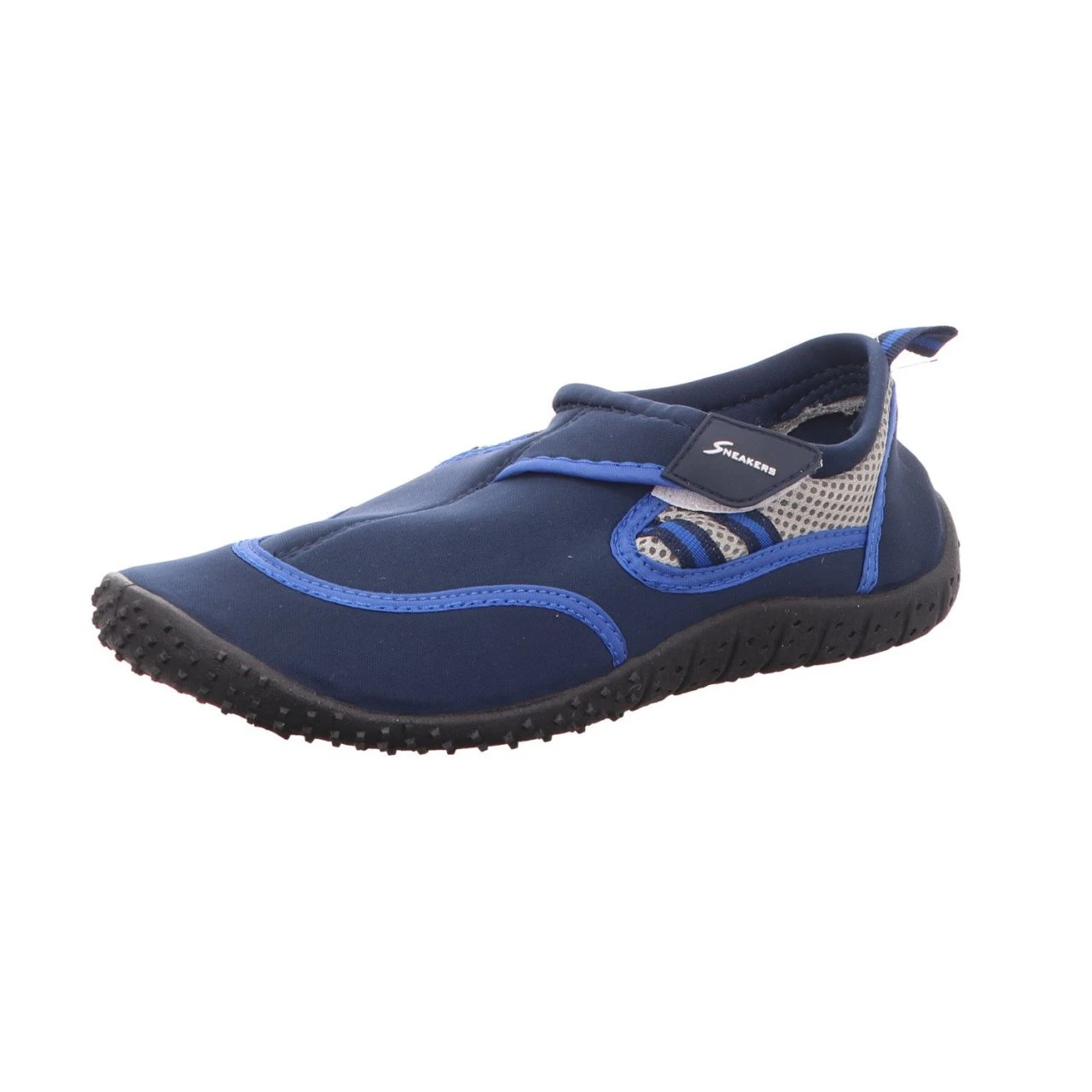 Sneakers Herren-Leinenslipper Badeschuh Blau-Schwarz 1 Sneakers Herren-Leinenslipper Badeschuh Blau-Schwarz