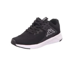 KAPPA Damen-Sneaker-Schnürhalbschuh Schwarz