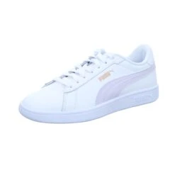 Puma Damen-Sneaker Smash 3.0 L Weiß-Lila