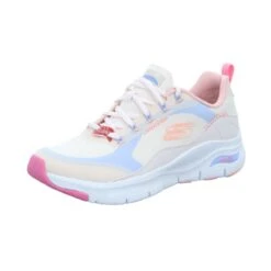 Skechers Damen-Sneaker-Schnürhalbschuh Arch Fit - Cool Oasis Mehrfarbig