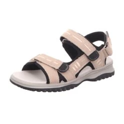Scarbella Damen-Sandalette-Trekking Beige