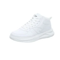 Sneakers Herren-High-Top-Sneaker Weiß