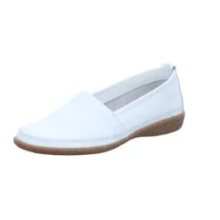 Scarbella Damen-Slipper-Espadrilles Weiß