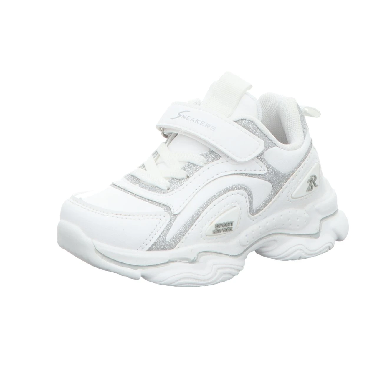 Sneakers Mädchen-Slipper-Kletter-Sneaker Weiß 1 Sneakers Mädchen-Slipper-Kletter-Sneaker Weiß