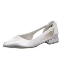 MARCO TOZZI Damen-Ballerina Hochzeit Metallic