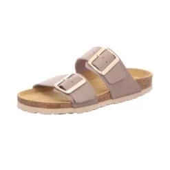 BOXX Damen-Bio-Pantolette Mit Tieffußbett Lila