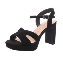 TAMARIS Damen-Sandalette-High-Heel Schwarz