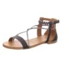 TAMARIS Damen-Sandalette Schwarz