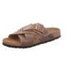 Birkenstock Herren-Bio-Pantolette Lugano Braun