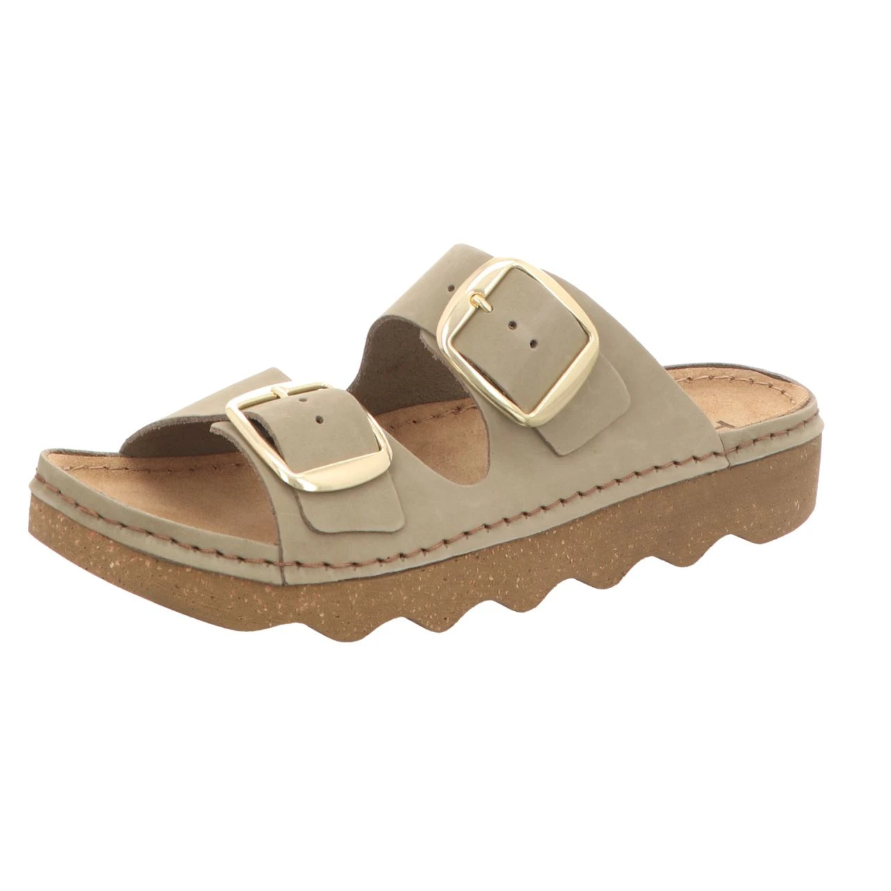 Rohde Damen-Pantolette Foggia-D Grün 1 Rohde Damen-Pantolette Foggia-D Grün