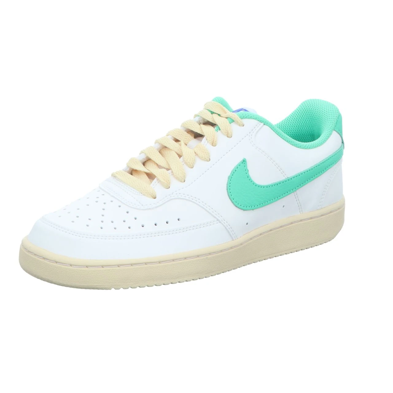 Nike Herren-Sneaker Court Vision LO Weiß-Grün 1 Nike Herren-Sneaker Court Vision LO Weiß-Grün