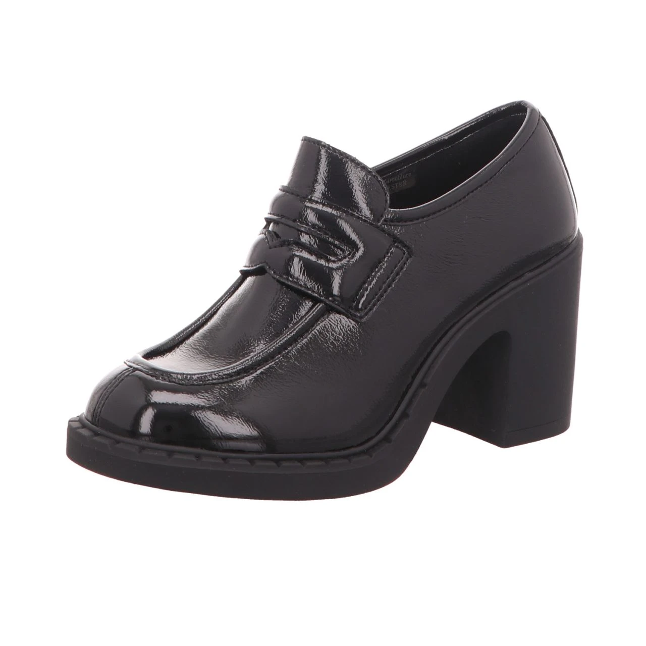 Bugatti Damen-Slipper-Trotteur Mit Abstaz Malea Lack Schwarz 1 Bugatti Damen-Slipper-Trotteur Mit Abstaz Malea Lack Schwarz