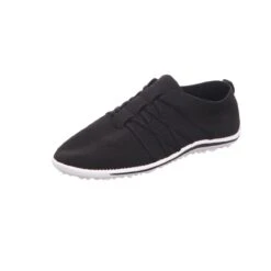 Alyssa Damen-Slipper-Barfußschuh Schwarz