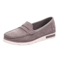 Alyssa Damen-Slipper-Slip-On Grau