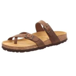 BOXX Damen-Bio-Pantolette Braun