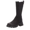BOXX Damen-Stiefel-Stiefelette-Boot Schwarz