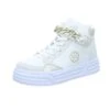 Bagatt Damen-High-Top-Sneaker Blu Weiß