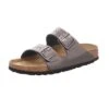 Birkenstock Damen-Bio-Pantolette Mit Tieffußbett Arizona BS Grau