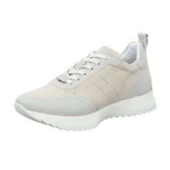 Bugatti Damen-Sneaker-Schnürhalbschuh Beige