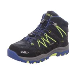 CMP Jungen-Allwetterstiefel Kids Rigel Mid Trekking Shoe Blau
