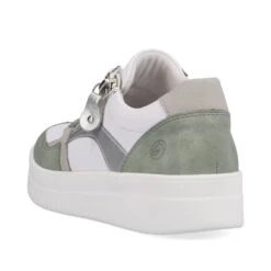 Remonte Damen-Sneaker-Schnürhalbschuh Weiß-Grün -Salvatore Ferragauio Geschaft D0J01 80 123 c1 1280x1280