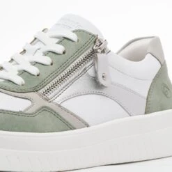 Remonte Damen-Sneaker-Schnürhalbschuh Weiß-Grün -Salvatore Ferragauio Geschaft D0J01 80 123 l1 1280x1280