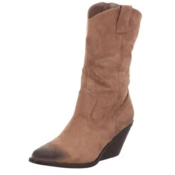 Damen-Schlupfstiefelette Braun