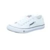 Dockers Damen-Leinenschnürhalbschuh Weiß