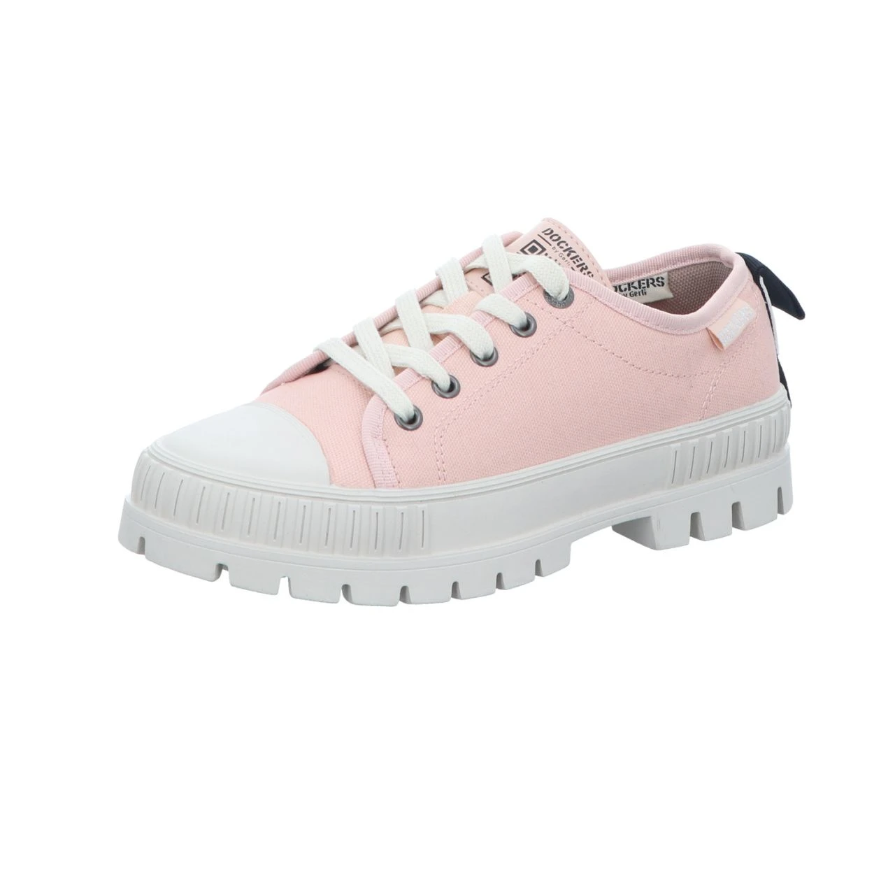Dockers Damen-Sneaker-Schnürhalbschuh Rosa 1 Dockers Damen-Sneaker-Schnürhalbschuh Rosa
