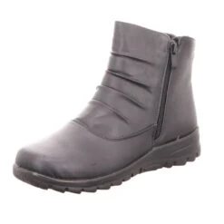 Donna Andrea Damen-Komfort-Stiefelette Schwarz