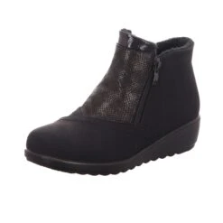 Donna Andrea Damen-Stiefelette Schwarz