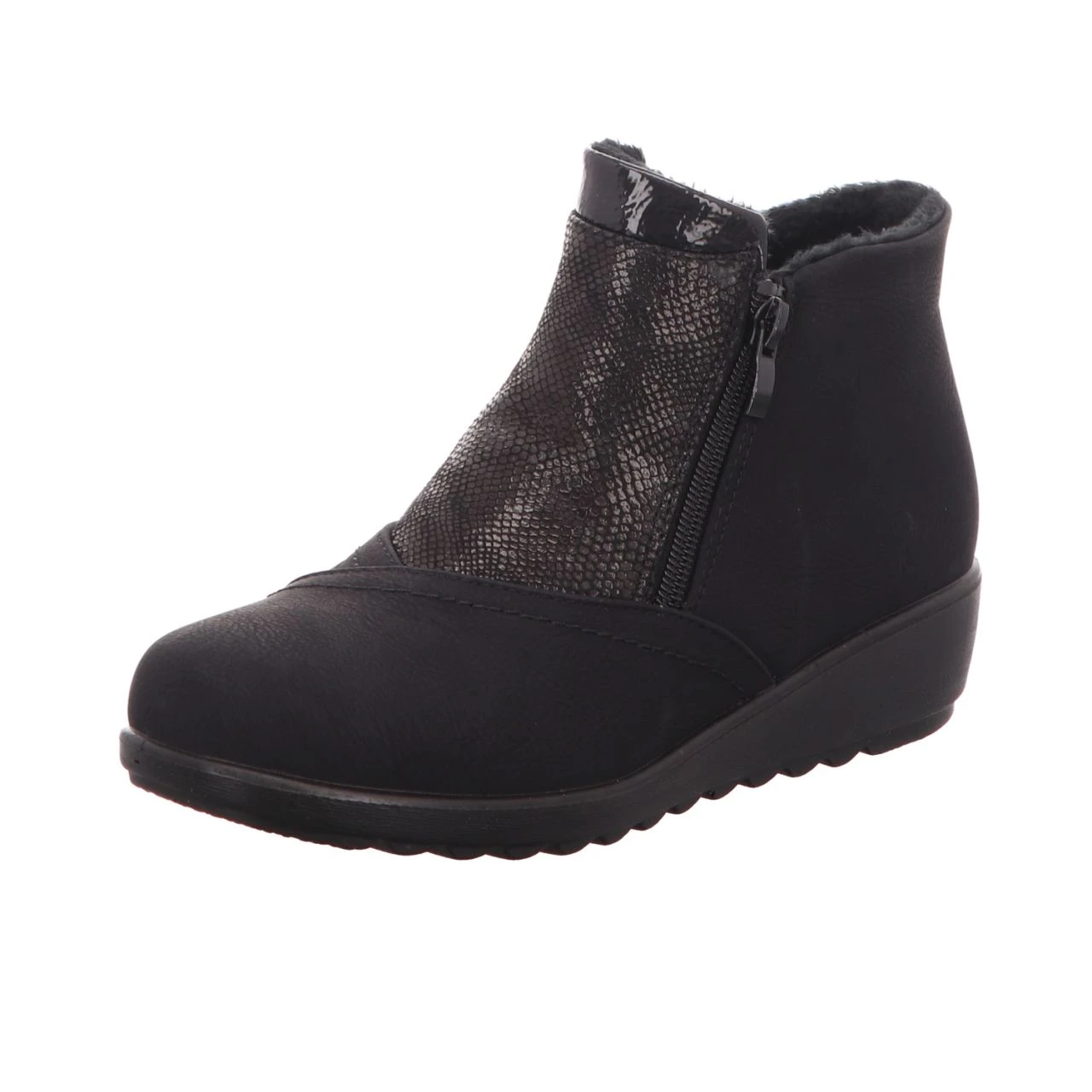 Donna Andrea Damen-Stiefelette Schwarz 1 Donna Andrea Damen-Stiefelette Schwarz