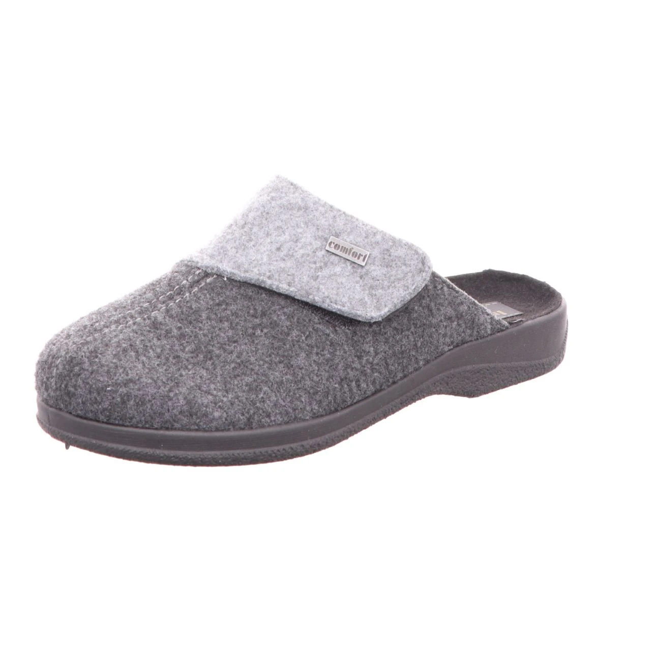 Intermax Herren-Pantoffel Grau 1 Intermax Herren-Pantoffel Grau