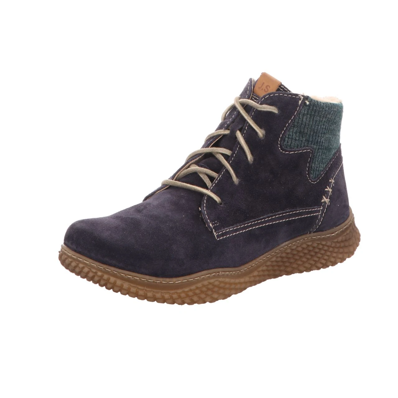 Josef Seibel Damen-Schnürstiefelette Amelie 09 Blau 1 Josef Seibel Damen-Schnürstiefelette Amelie 09 Blau