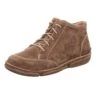 Josef Seibel Damen-Schnürstiefelette Beige
