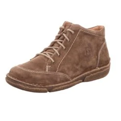 Josef Seibel Damen-Schnürstiefelette Beige