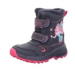 KAPPA Mädchen-TEX-Allwetterstiefel Mit Warmfutter Blau