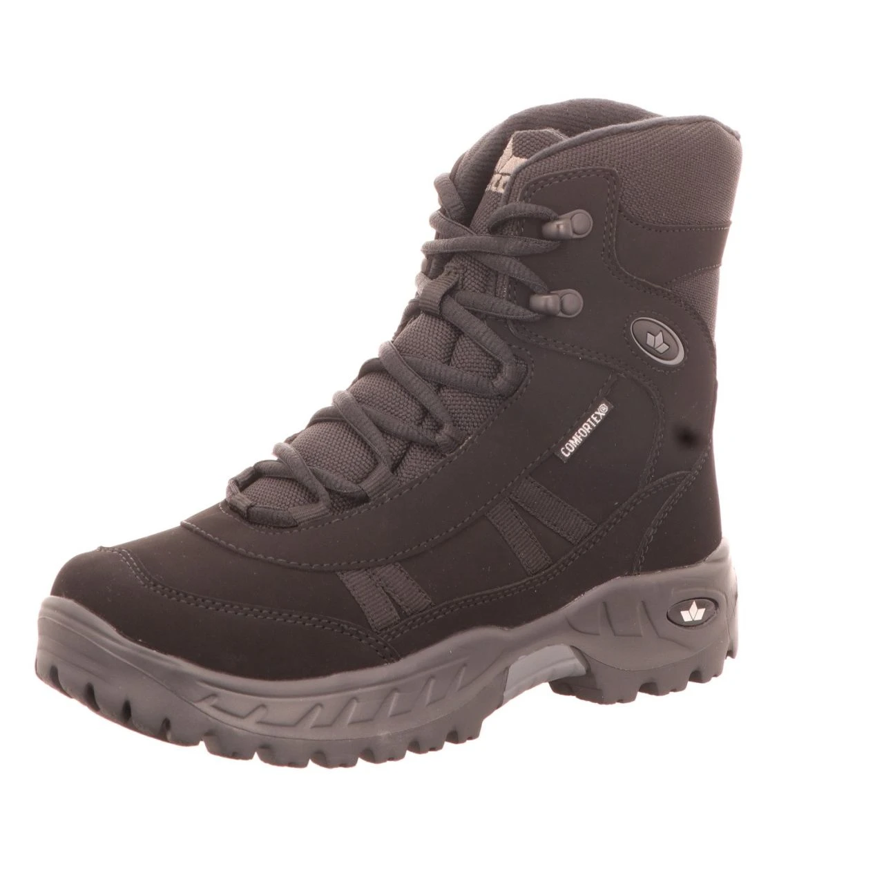 Lico Damen-Outdoor-Stiefel Gefüttert Wildlife Schwarz 1 Lico Damen-Outdoor-Stiefel Gefüttert Wildlife Schwarz