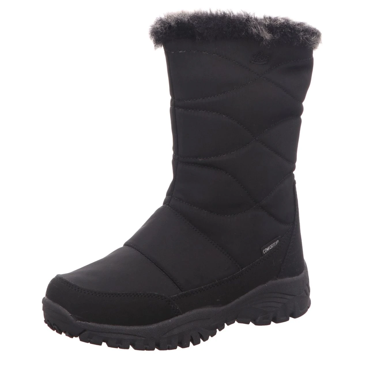 Lico Damen-Outdoor-TEX-Stiefel Gefüttert Almina Schwarz