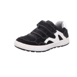 Lurchi Jungen-Kletter-Slipper-Sneaker Dominik Schwarz