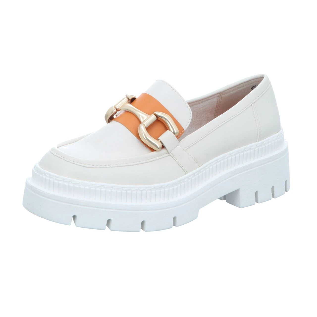 MARCO TOZZI By GMK Damen-Loafer-Slipper Beige 1 MARCO TOZZI By GMK Damen-Loafer-Slipper Beige