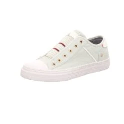 Mustang Damen-Leinenslipper Mint-Grün