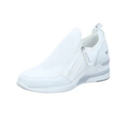 Mustang Damen-Slipper-Sneaker Weiß