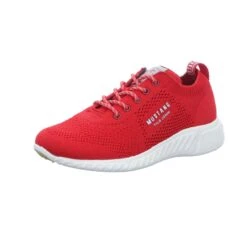 Mustang Mädchen-Schnürhalbschuh Rot