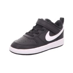 Nike Kinder-Slipper-Kletter-Sneaker Court Borough Low 2 Schwarz