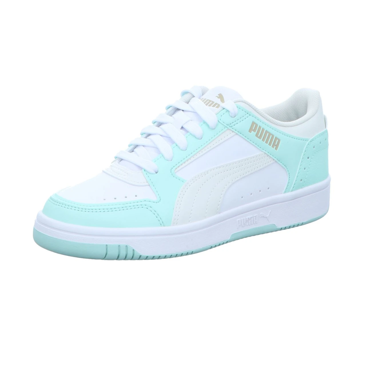 Puma Damen-Sneaker-Schnürhalbschuh Rebound Joy Low Mint-Grün