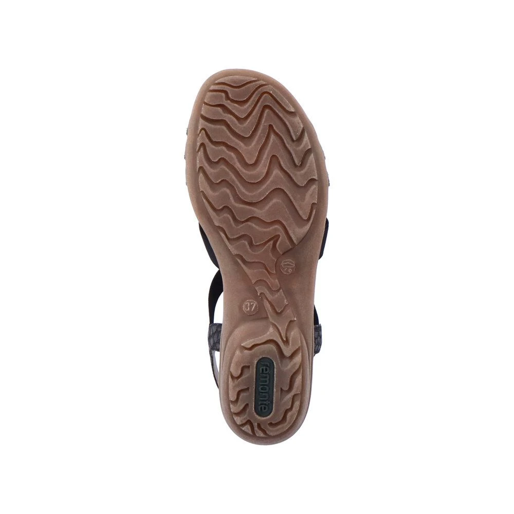 Remonte Damen-Sandalette Schwarz 8 Remonte Damen-Sandalette Schwarz – Bild 8