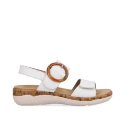 Remonte Damen-Sandalette Mit Keilabsatz Weiß 23 Remonte Damen-Sandalette Mit Keilabsatz Weiß -Salvatore Ferragauio Geschaft R6853 80 123 r1 1280x1280